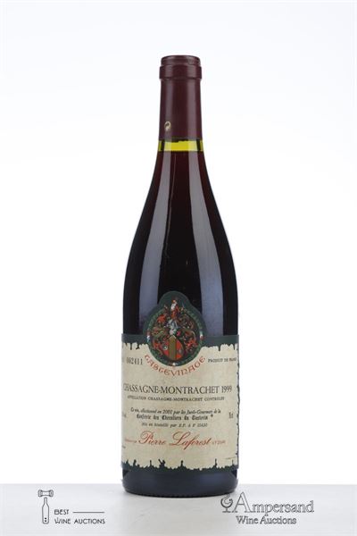 CHASSAGNE MONTRACHET 1999 - Pierre Laforest - 1 Bottle