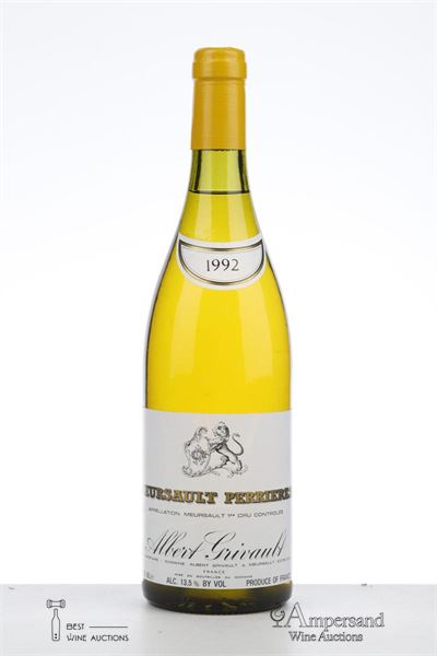 MEURSAULT PERRIERES 1992 - Albert Grivault - 1 Bottle