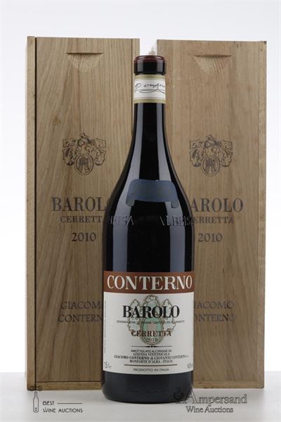 BAROLO CERRETTA 2010 - Giacomo Conterno - 2 Magnums - Owc 1
