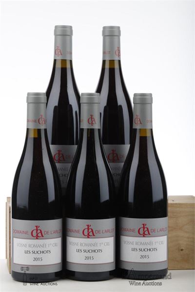 VOSNE ROMANEE LES SUCHOTS 2015 - Domaine de l'Arlot - 5 Bottles