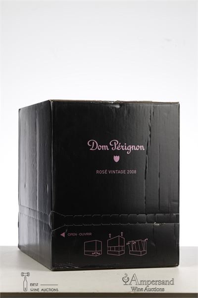 DOM PERIGNON ROSE 2008 - Moet et Chandon - 6 Bottles - Oc 6