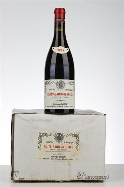NUITS ST GEORGES LES CAILLES 2005 - Dominique Laurent - 6 Bottles - Oc 6