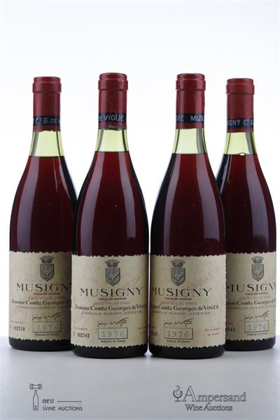MUSIGNY VIEILLES VIGNES 1976 - Comte de Vogue - 4 Bottles