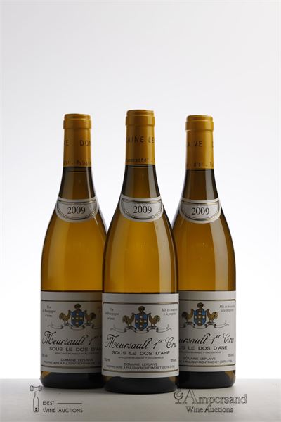 MEURSAULT SOUS LE DOS D'ANE 2009 - Domaine Leflaive - 3 Bottles