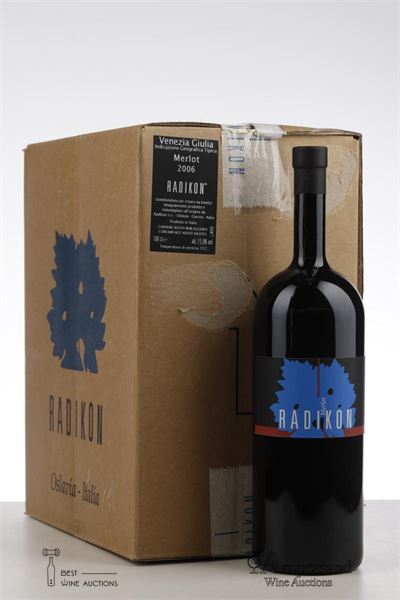 MERLOT COLLI ORIENTALI 2006 - Radikon - 6 x 1,000 Ltr - Oc 6