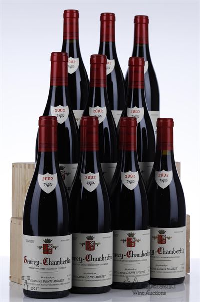 GEVREY CHAMBERTIN 2002 - Denis Mortet - 10 Bottles - Oc 12