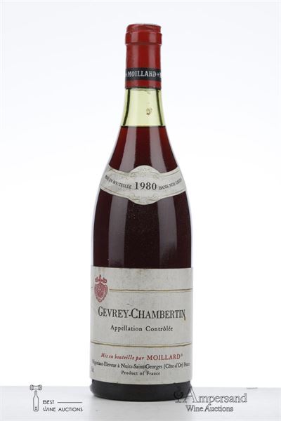 GEVREY CHAMBERTIN 1980 - Thomas Moillard - 1 Bottle