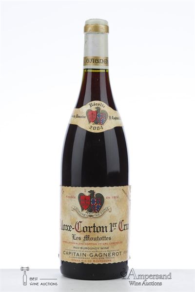 ALOXE CORTON LES MOUTOTTES 2004 - Capitain Gagnerot - 1 Bottle