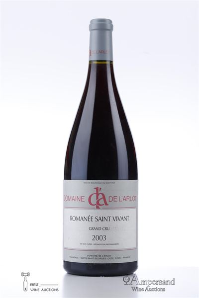 ROMANEE ST VIVANT 2003 - Domaine de l'Arlot - 1 Magnum