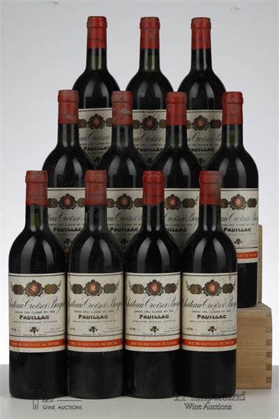 CROIZET BAGES 1978 - Mc - 11 Bottles