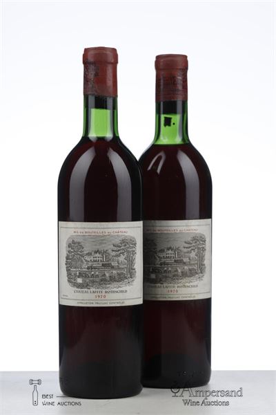 LAFITE ROTHSCHILD 1970 - Mc - 2 Bottles