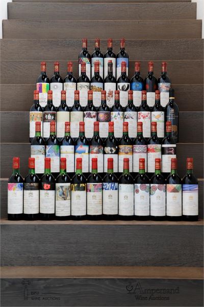 MOUTON ROTHSCHILD COLLECTION N° 3 FROM 1970 - 2014 ( 47 BottleS) 1970 - 2014
