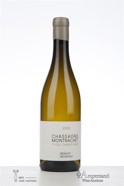 CHASSAGNE MONTRACHET BLANC CHAMPS GAIN 2022 - Benoit Moreau - 1 Bottle