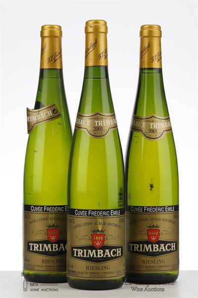 RIESLING CUVEE FREDERIC EMILE 2001 - Trimbach - 3 Bottles