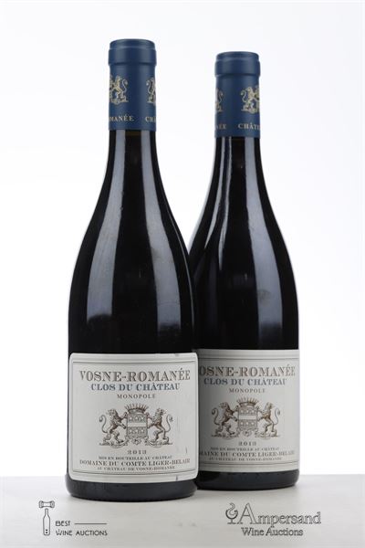 VOSNE ROMANEE CLOS DU CHATEAU 2013 - Comte Liger Belair - 2 Bottles
