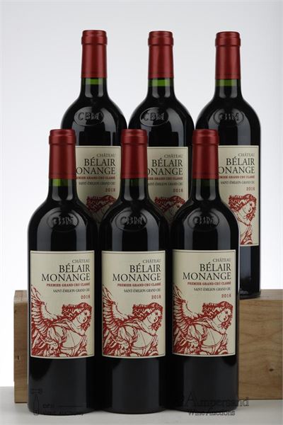 BELAIR MONANGE 2016 - Mc - 6 Bottles