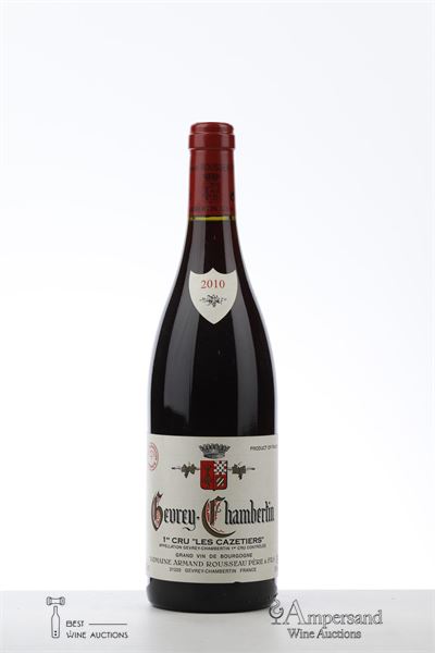 GEVREY CHAMBERTIN LES CAZETIERS 2010 - Armand Rousseau - 1 Bottle