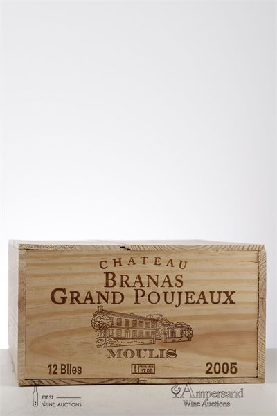 BRANAS GRAND POUJEAUX 2005 - Mc - 12 Bottles - Owc 12