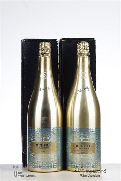 TAITTINGER COLLECTION VASARELY 1978 - Taittinger - 2 Bottles - Oc 1