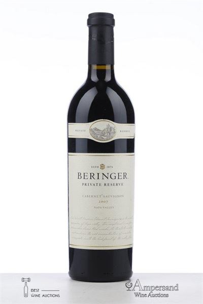BERINGER CABERNET SAUVIGNON PRIVATE RESERVE 2007 - Beringer - 1 Bottle
