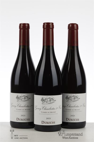 GEVREY CHAMBERTIN COMBE AU MOINE 2021 - Duroche - 3 Bottles