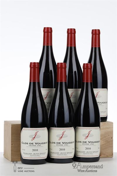 CLOS VOUGEOT 2010 - Jean Grivot - 6 Bottles
