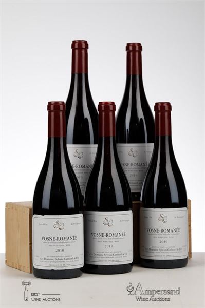 VOSNE ROMANEE 2010 - Sylvain Cathiard - 5 Bottles