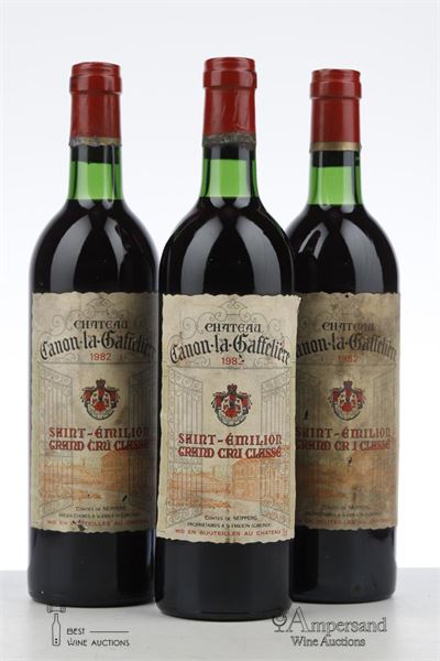 CANON LA GAFFELIERE 1982 - Mc - 3 Bottles