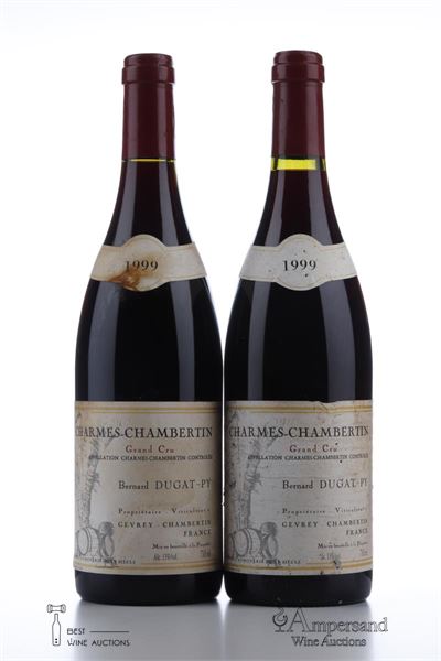 CHARMES CHAMBERTIN Bernard Dugat-Py 1999 - 2 Bottles