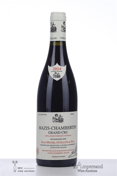 MAZIS CHAMBERTIN 2014 - Jean Michel Guillon - 1 Bottle