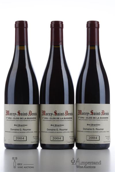 MOREY ST DENIS CLOS DE LA BUSSIERE 2004 - Georges Roumier - 3 Bottles