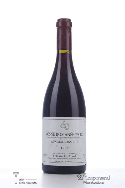 VOSNE ROMANEE AUX MALCONSORTS 1997 - Sylvain Cathiard - 1 Bottle
