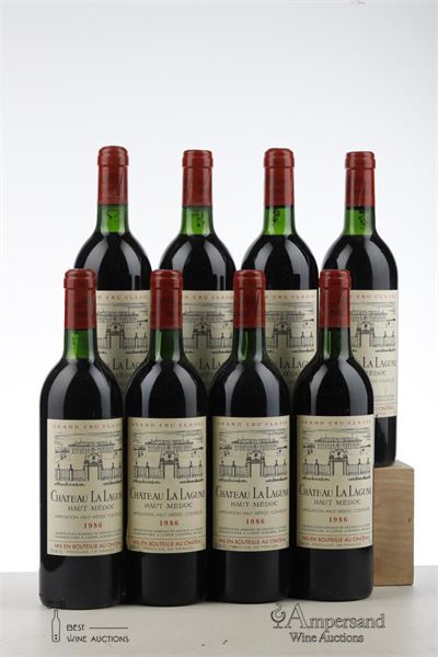 LA LAGUNE 1986 - Mc - 8 Bottles