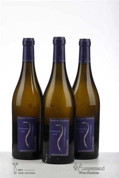 MONTLOUIS LES BOURNAIS SEC 2008 - Francois Chidaine - 3 Bottles
