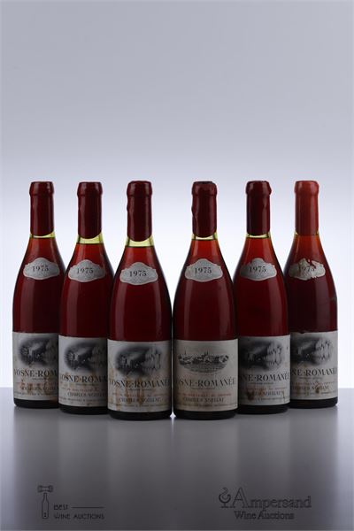 VOSNE ROMANEE 1975 - Charles Noellat - 6 Bottles