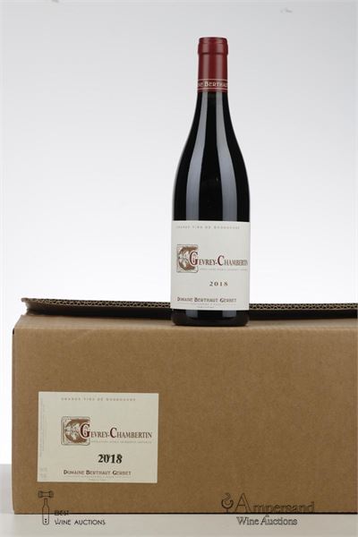 GEVREY CHAMBERTIN 2018 - Berthaut Gerbet - 12 Bottles - Oc 12