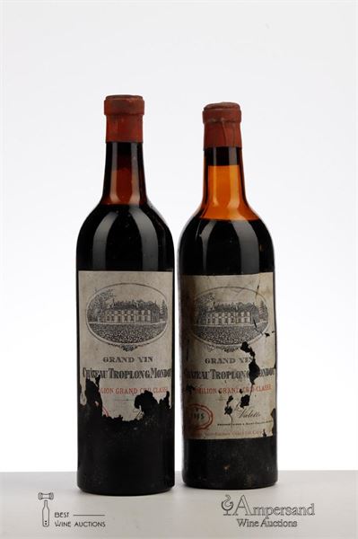 TROPLONG MONDOT 1955 - Neg - 2 Bottles