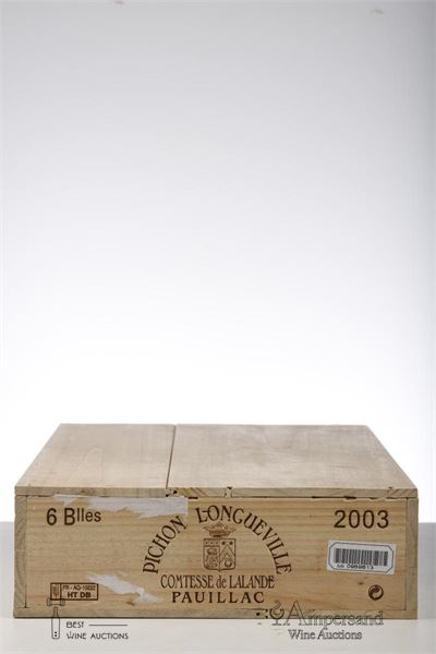 PICHON COMTESSE 2003 - Mc - 6 Bottles - Owc 6