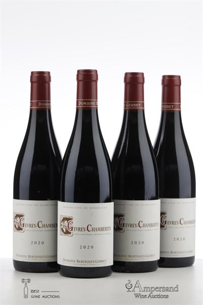 GEVREY CHAMBERTIN 2020 - Berthaut Gerbet - 4 Bottles