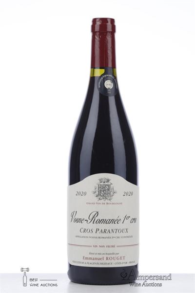 VOSNE ROMANEE CROS PARANTOUX 2020 - Emmanuel Rouget - 1 Bottle