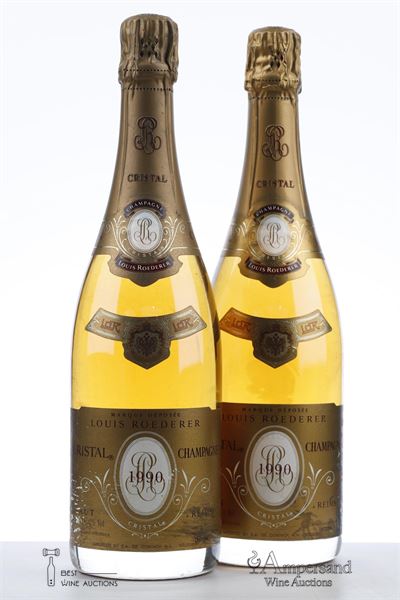CRISTAL ROEDERER 1990 - Louis Roederer - 2 Bottles