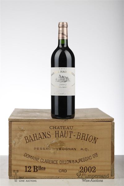 BAHANS HAUT BRION 2002 - Mc - 12 Bottles - Owc 12