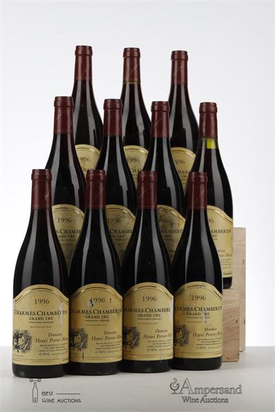 CHARMES CHAMBERTIN 1996 - Henri Perrot Minot - 11 Bottles