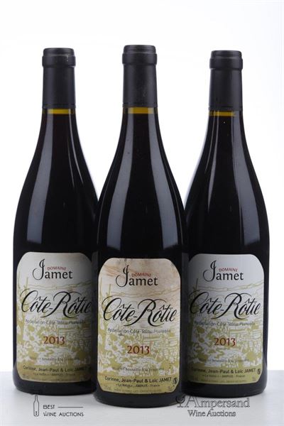COTE ROTIE 2013 - Jamet - 3 Bottles
