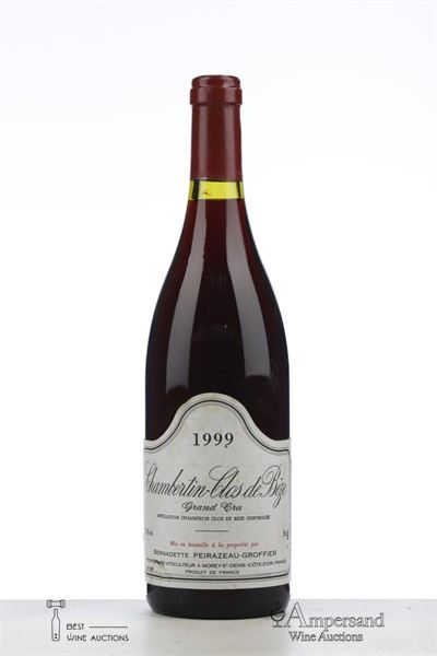 CHAMBERTIN CLOS DE BEZE 1999 - Peirazeau Groffier - 1 Bottle