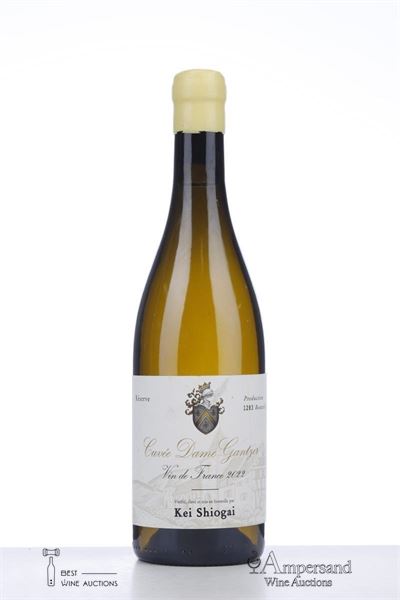 VIN DE FRANCE BLANC CUVEE DAME GANTZER 2022 - Kei Shiogai - 1 Bottle