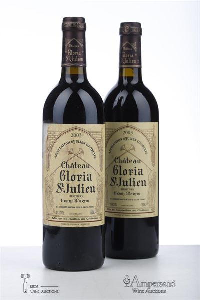 GLORIA 2003 - Mc - 2 Bottles
