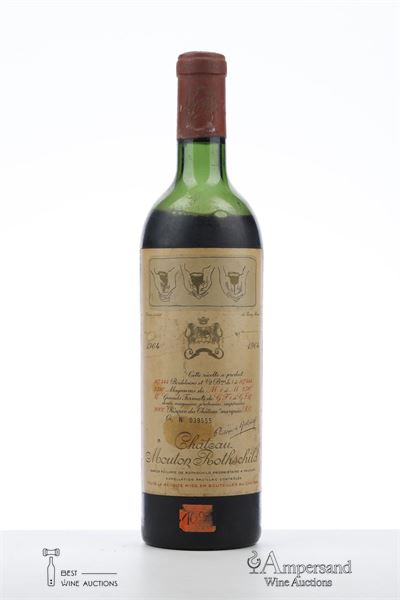 MOUTON ROTHSCHILD 1964 - Mc - 1 Bottle