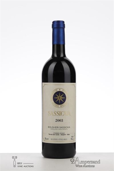 SASSICAIA 2003 - Tenuta San Guido - 1 Bottle
