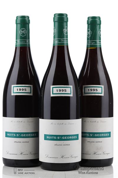 NUITS ST GEORGES 1995 - Henri Gouges - 3 Bottles